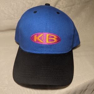 K&B Blue With Black Bill Hat